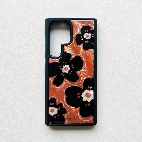 Cherub Black Cat Lemon Art Illustration Samsung Phone Case