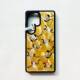 Cherub Black Cat Lemon Art Illustration Phone Case for Galaxy S25, S25+, and S25 Ultra