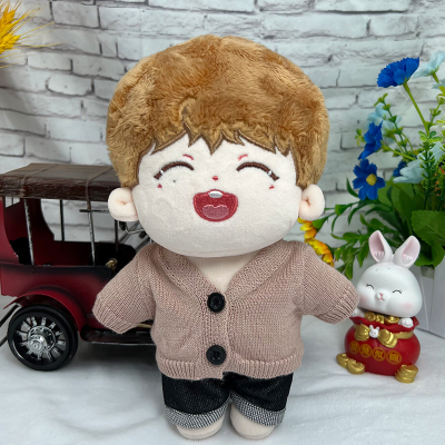 taobao agent Sweater, jacket, cotton doll, cute winter changeable clothing for dressing up, 20cm