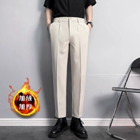 Хаки утепленные штаны