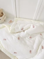 Марлевый кролик, с вышивкой