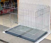 Lejia 4 ломтики прокладки хромированные четырехболевые животные заборы Pet Fence 88 × 62 × 67 см.