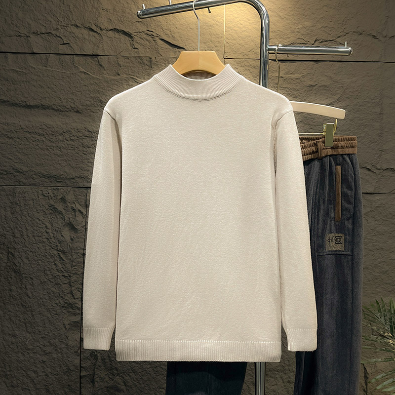 SH Khaki S594 half turtleneck