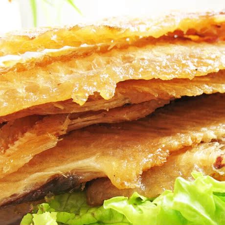 包邮香酥鱼骨头零食补钙500g海鲜零食特产烤鱼骨深海鱼排高钙鱼刺