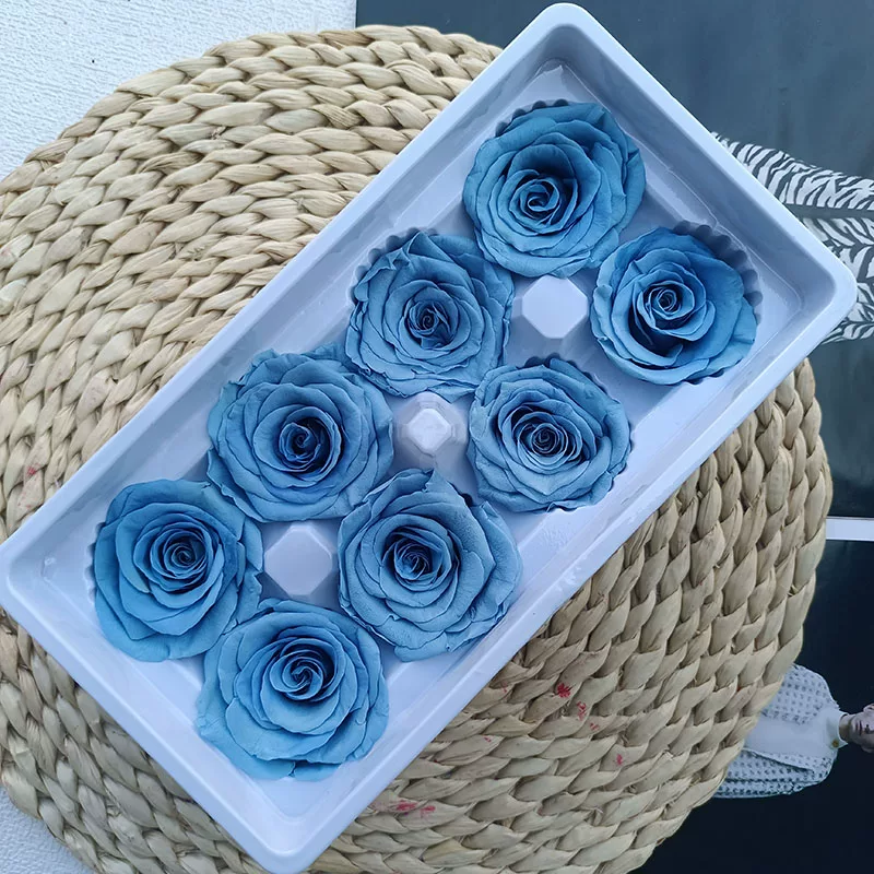 Иммортальная/бессмертная цветочная Diy материал роза B-уровня real flower засушенные цветы высококлассный ручной букет капучино набор целая коробка