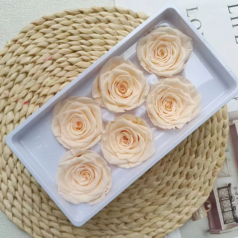 Иммортальная/бессмертная цветочная Diy материал роза B-уровня real flower засушенные цветы высококлассный ручной букет капучино набор целая коробка