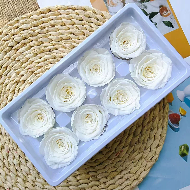Иммортальная/бессмертная цветочная Diy материал роза B-уровня real flower засушенные цветы высококлассный ручной букет капучино набор целая коробка
