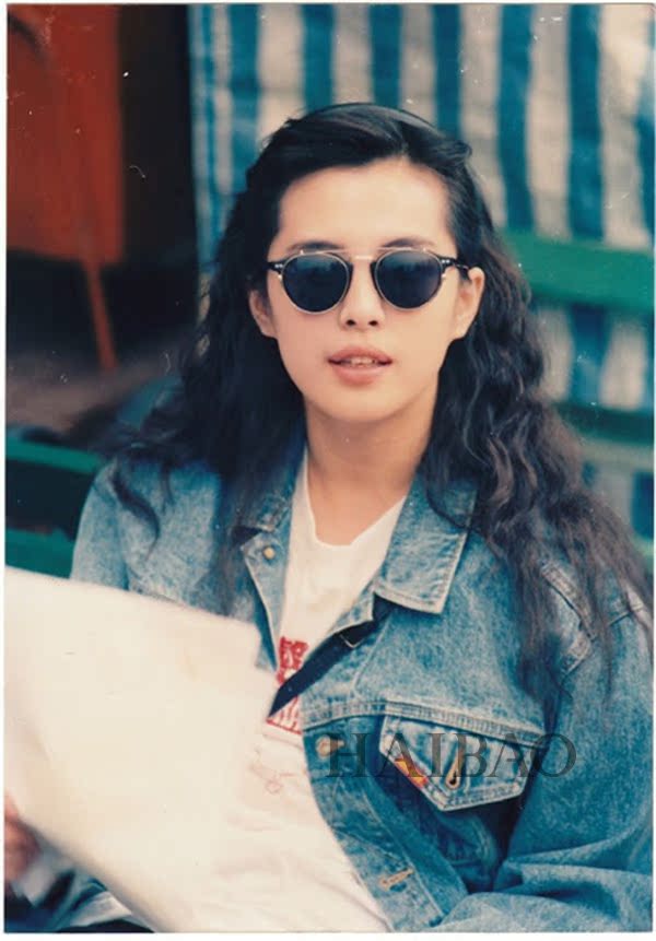 90年代妆容特点照片图片