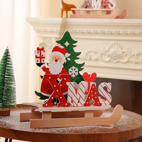 Рождественское украшение KT Banlula Car Santa Claus Santa Claus Hotel Boycare Swarch