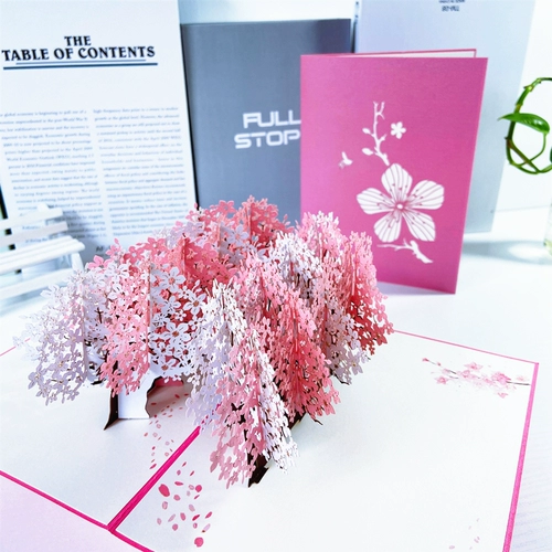 Трехмерная открытка, карточки, подарок на день рождения, Южная Корея