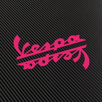 Розовая наклейка