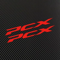 Красная наклейка