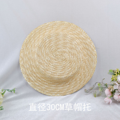 taobao agent Woven sun hat, Lolita style, 30cm