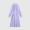 椰子紫灰 连衣裙 含腰带
