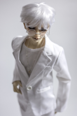 taobao agent ◆ Bears ◆ BJD baby clothing A245 White suit White Horse Prince Set 2 points to remove 1/41/3 Uncle ID75