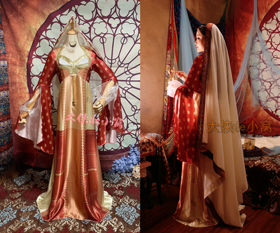 taobao agent Aladdin Live Edition Princess Jasmine Dalia Dalia cos exotic dress performance service