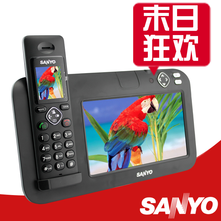 

Проводной и DECT-телефон Sanyo da690