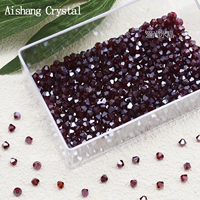 100 кусочков жемчужного света красный