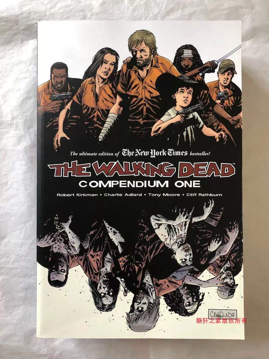 英文原版image漫画行尸走肉尼根the Walking Dead Here Negan