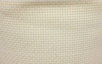 Прозрачная складская обработка 11 сверчков в 11ct, светло -бежевый желтый, 100 % хлопчатобумажная ткань ткани