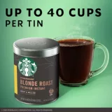 Американский оригинальный импортный Starbucks тонкий -Современный чистый черный кофе 90 г банок для сахара без сахара в американском низком уровне выпечки