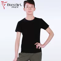 Черная футболка, короткий рукав