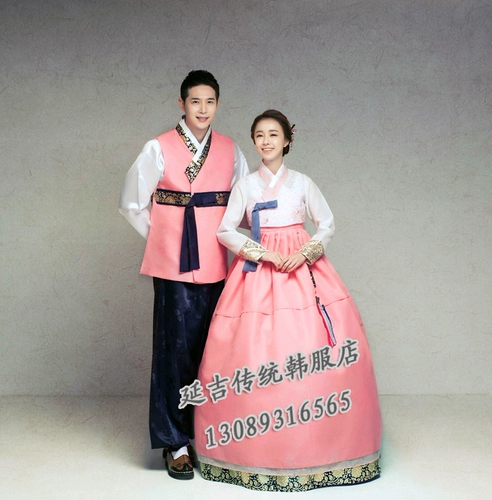 Оригинальная импортная ткань Южной Кореи/Улучшенная Ханбок/невеста Ханбок/Корейский Ханбок GLX-002