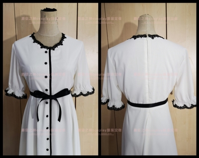 taobao agent Oly-Fate Stay Night Night Sakura Theater Edition Fate HF Spring Song COS White Dress