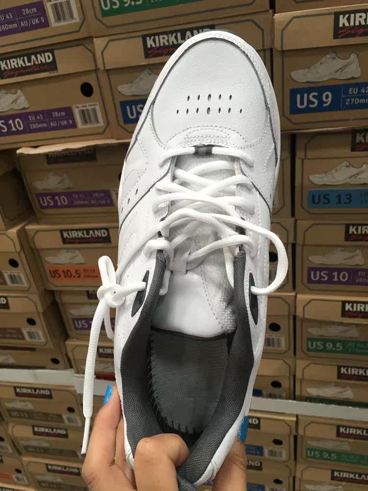 美国代购 在途现货 kirkland/柯克兰 男士户外休闲跑步运动鞋
