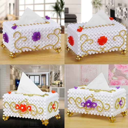 Браслет из бисера ручной работы, салфетки, набор материалов, плетеные акриловые бусины, DIY, европейский стиль