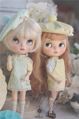 taobao agent HOLIC] Dessert Party Xiaobu Blythe baby jacket candy color daily skirt Azone/LICCA/OB24