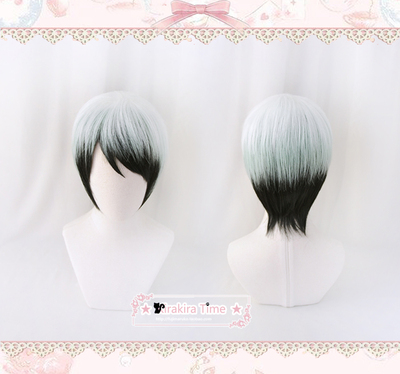 taobao agent [Kirakira Time] Cosplay wigs and ghosts, the blade of the blade of the width Shi Lang's short hair