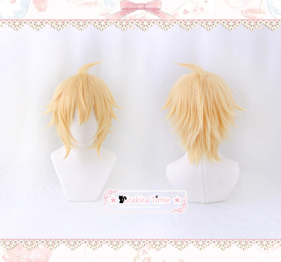 taobao agent [Kiratime] COSPLAY wig end of the Serak of Benn Night Michael Light Golden Wig