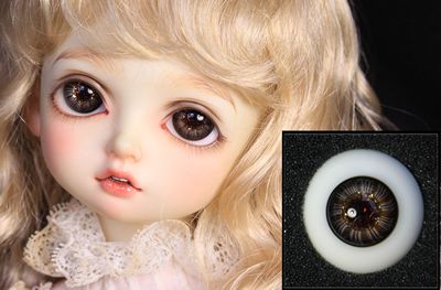 taobao agent [YH] BJD SD boutique glass eye bead/D25 black gold fireworks 14mm16mm18mm with small iris