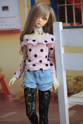 taobao agent Doll, jacket, bra top, children's clothing, scale 1:31, full set