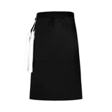 Белая юбка в складку, фартук для работы, рабочая одежда, делается под заказ, с печатью вашего логотипа