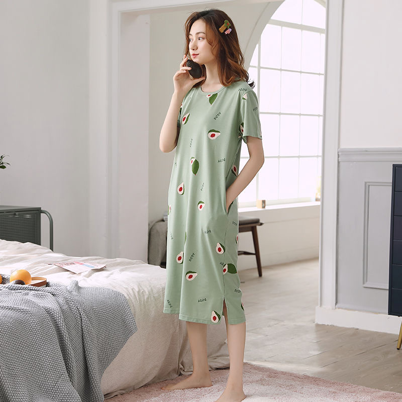 Green avocado skirt (thin, not cotton)