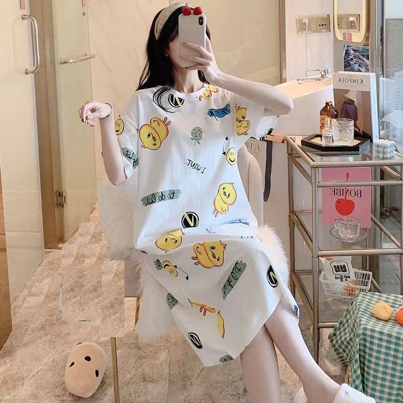 Smiling duck white skirt (thin style, not cotton)