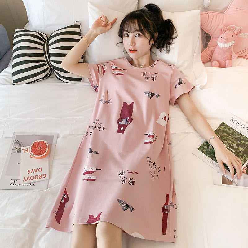 Pink Bear Skirt (Thin, non-cotton)