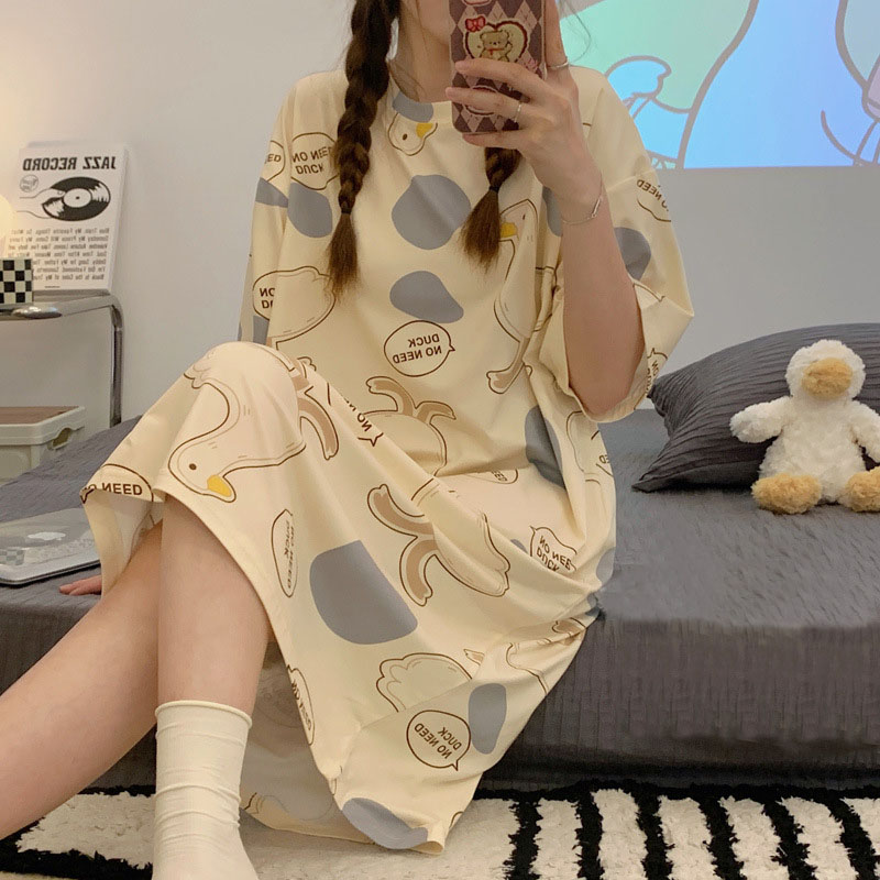 Liberty duck skirt (thin, non-cotton)