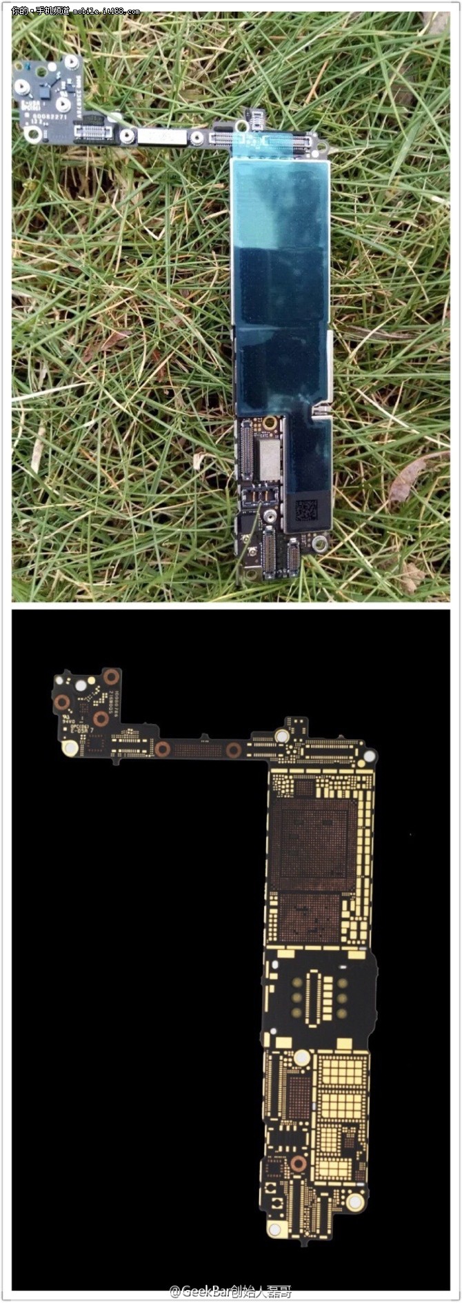 iphone7主板芯片曝光 a10处理器有玄机