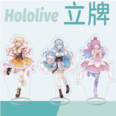 taobao agent Anime peripheral acrylic standing card Vtuber Hololive shark ornaments Creative campus jewelry