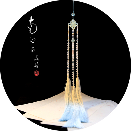 【清秋辞】多宝岫玉禁步腰配汉服古风配饰