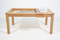 [Танк на настольной игре] Prelude Solid Wood Board Table -Open The Board Game, закройте еду