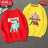 Детская осенняя толстовка для мальчиков с круглым воротником, коллекция 2021, в западном стиле, в корейском стиле, подходит для подростков