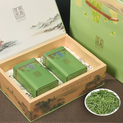 Зеленый чай, весенний чай, сычуаньский чай, чай Синь Ян Мао Цзян в подарочной коробке, подарочная коробка, коллекция 2023