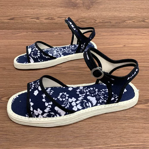 Сандалии, дышащая обувь, туфли для матери, для среднего возраста