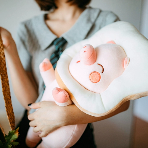 Милая плюшевая игрушка, кукла для сна, хлеб, свинья, подарок на день рождения