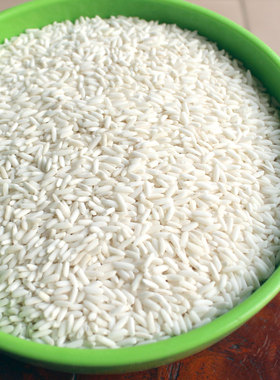 新鲜阴米湖北农家长颗粒糯米蒸熟自制特产冻米250克 10件包邮