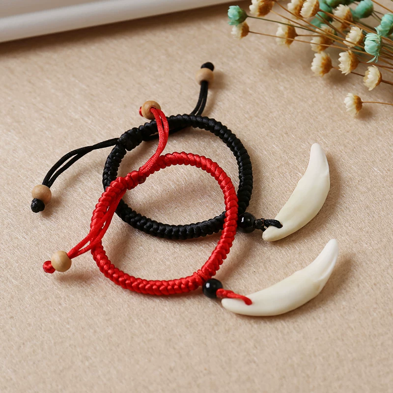 Birthday charm for men and women, children's ankle bracelet, red rope bracelet, accessory, for beloved
